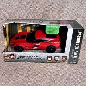 New Bright Forza Motorsport RC Corvette Stingray Unisex OS Red Turbo No. 2483